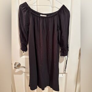LOFT mini black dress